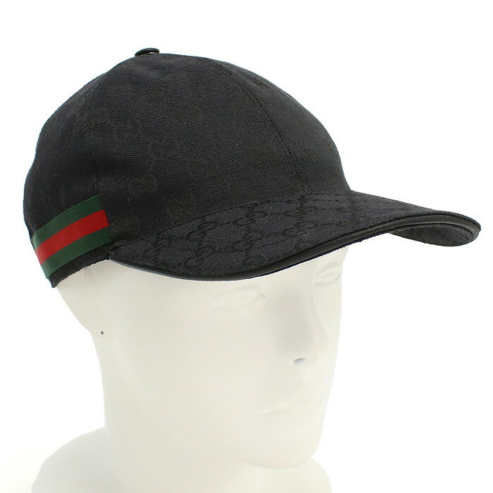 Gucci GG Baseball Cap Black